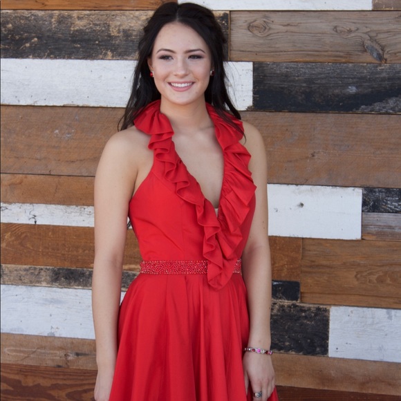 Size 4 Sherri Hill evening gown prom dress - Picture 3 of 3